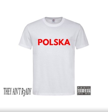 Koszulka “POLSKA" Classic white Tee
