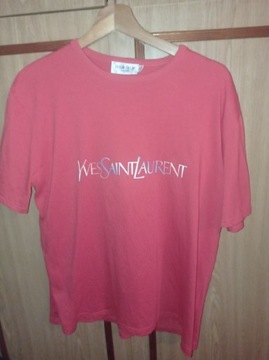 T-Shirt Yves Saint Laurent pour homme L czerwony  