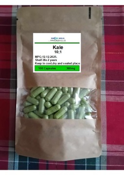 Jarmuz kapsułka żelatynowa 100szt 360 mg