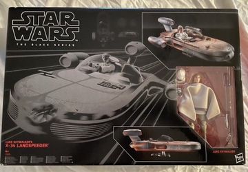 Star Wars Black Series Luke Skywalker / X-34 Landspeeder