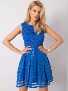 Niebieska sukienka Twinny 40/L