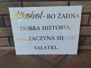 Alkohol bo żadna dobra historia nie zaczyna się od