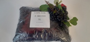 Sok z ARONII 3L - 100% owoc