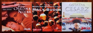 BERTOLUCCI - zestaw 3 filmów na DVD