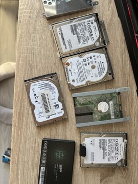 Dyski HDD i SSD używane