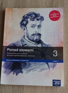 PONAD SŁOWAMI 3 cz.1 - Podręcznik Język polski 