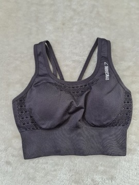 Crop Top Gymshark Biustonosz , Stanik Sportowy XS