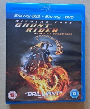 Ghost Rider: Spirit of Ven. - Blu-ray 3D + Blu-ray