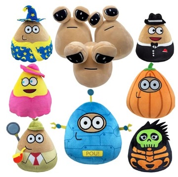 Maskotka Pou Kolory Rodzaje Smutny Halloween 