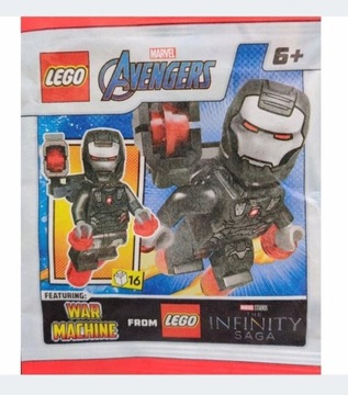 Nowy LEGO Marvel Avengers 242401 War Machine 