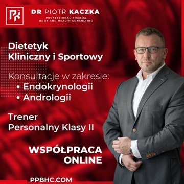 Dr Piotr Kaczka - konsultacje dietetyk - OnLine
