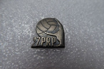 Odznaka ZPRP Piłka ręczna srebrna przypinka pin