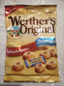 Werther's Original Bez Cukru - Słodycze z Niemiec