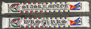 Szal Śląsk Wrocław Miedz Lechia Motor  firma OK