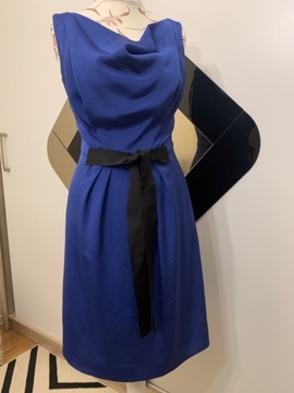 Sukienka Solar kobaltowa nowa z metką 36 S