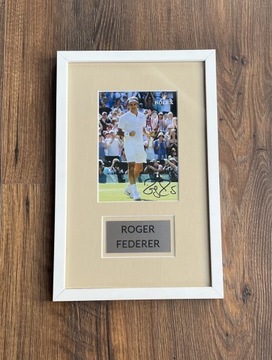 Roger Federer - oryginalny autograf legendy tenisa