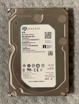 Dysk twardy Seagate Barracuda Pro 8 TB