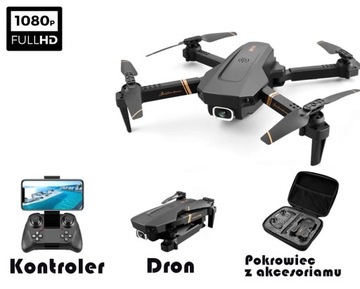 DRON V4 kamera szerokokątna 1080P/ WiFi/ Zabawka