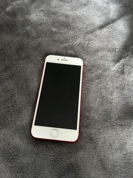 Smartfon Apple Iphone 8 64gb RED beż blokad zadbany