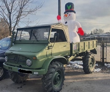 Unimog dach z PVC (model 404) kolor khaki i czarny