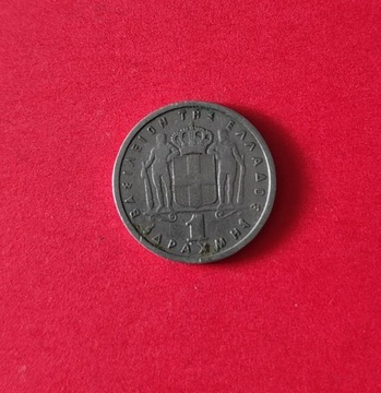 Moneta 1 drachma 1959, Grecja