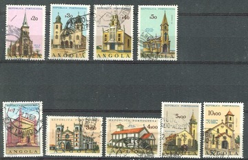 Angola Port. Budowle do 10E 1963  Stempl.