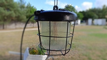 Industrialna lampa (odrestaurowana )