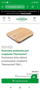 Podstawa pod Thermomix i torba