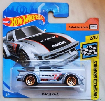 Samochodzik Mattel Hot Wheels Mazda RX7