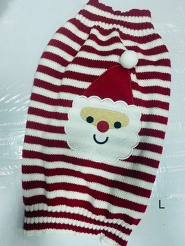Sweterek świąteczny dla psa rozm. L różne wzory