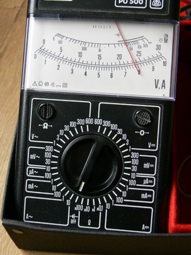 Miernik uniwersalny, multimetr analogowy PU500
