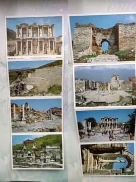 12 pocztówek z Efezu, widokówki Efez