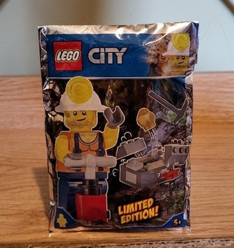 Lego City 951806 Górnik saszetka z klockami