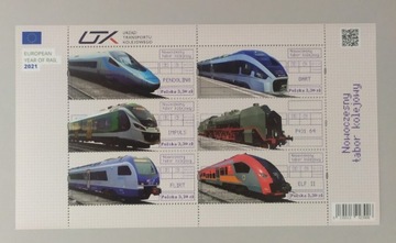 Blok 354**-Nowoczesny transport kolejowy
