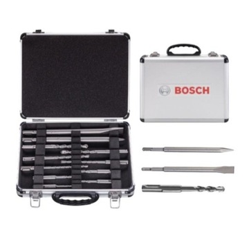 Wiertło Bosch Zestaw wierteł dłuta SDS+ walizka11