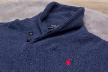 POLO Ralph Lauren sweter granatowy S