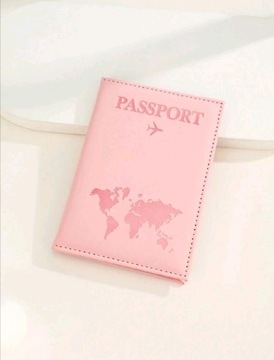 Etui na paszport różowe
