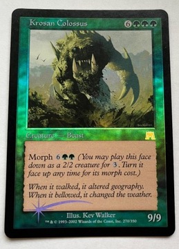 Magic The Gathering - Krosan Colossus FOIL CARD