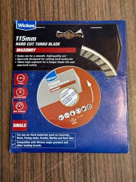 Wickes Tarcza diamentowa 115 mm NOWA