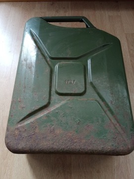 Kanister 20l metalowy 1987 z metką