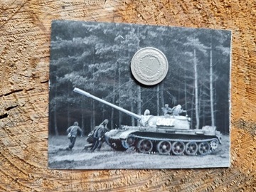 Fotografia PRL 1982 czołg militaria 