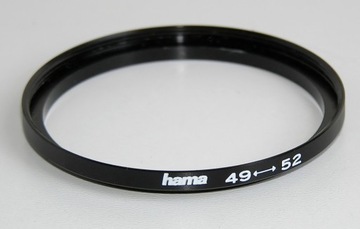 Redukcja filtrowa 49 mm na 52 mm adapter Hama