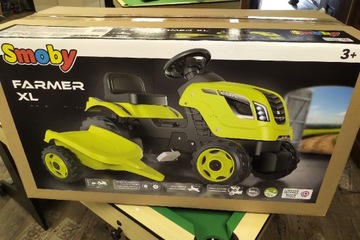 Nowy Traktorek Smoby Farmer XL - Wysylka GRATIS