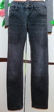 Ciemno szare Dżinsy Mango - MNG jeans 36 (S)