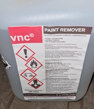 Paint Remover usuwa farby proszkowe i ciekłe