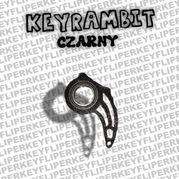 KEYSPINNER KEYSPINNER KOLOR CZARNY BRELOK