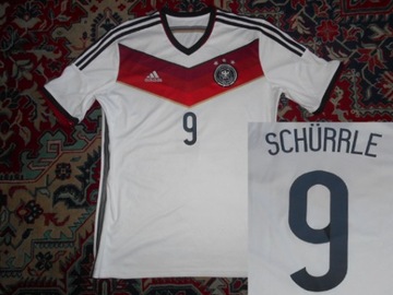 Koszulka Niemcy 2014 #9 Schürrle HOME 21 Adidas XL