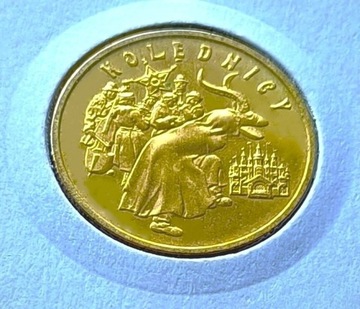 2zł - Kolędnicy - 2001r - mennicza