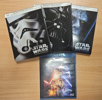 4 x Star Wars Gwiezdne Wojny steelbook pl