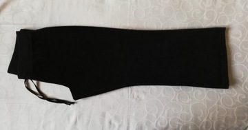 spodnie damskie dresowe yoga 44 71 cm aksamitne
